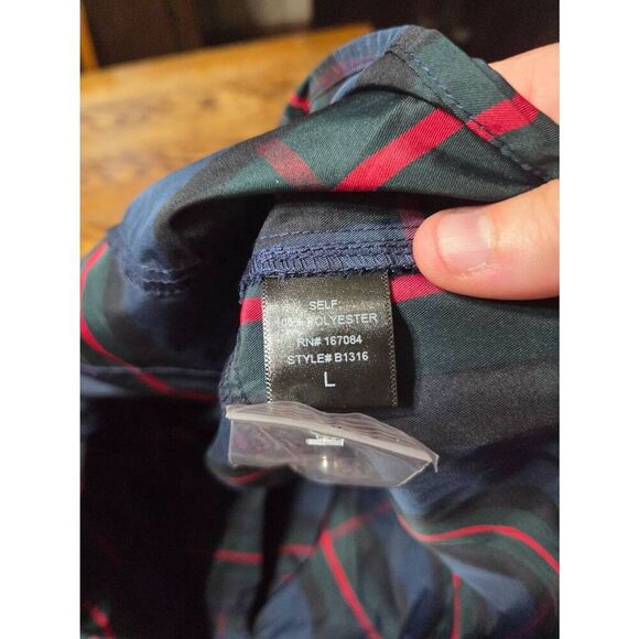 NWT Tuckernuck POMANDER PLACE Fraser Plaid Ashlen Blouse Sz Large - Picture 4 of 5